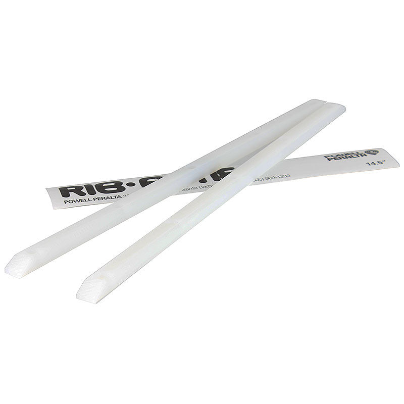 Powell Peralta Rib Bones Rails - White Skateboard Rails for Enhanced Board Control - Perfect for Street Skating and Park Tricks