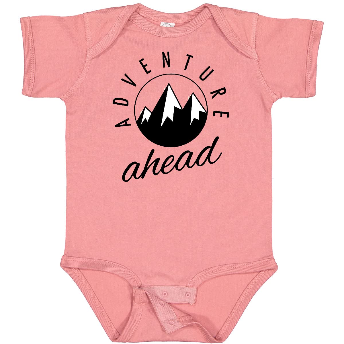 Inktastic Adventure Ahead New Baby Bodysuit - Cute Baby Onesie for Newborns & Infants - Perfect for First Photos, Baby Showers & Family Adventures