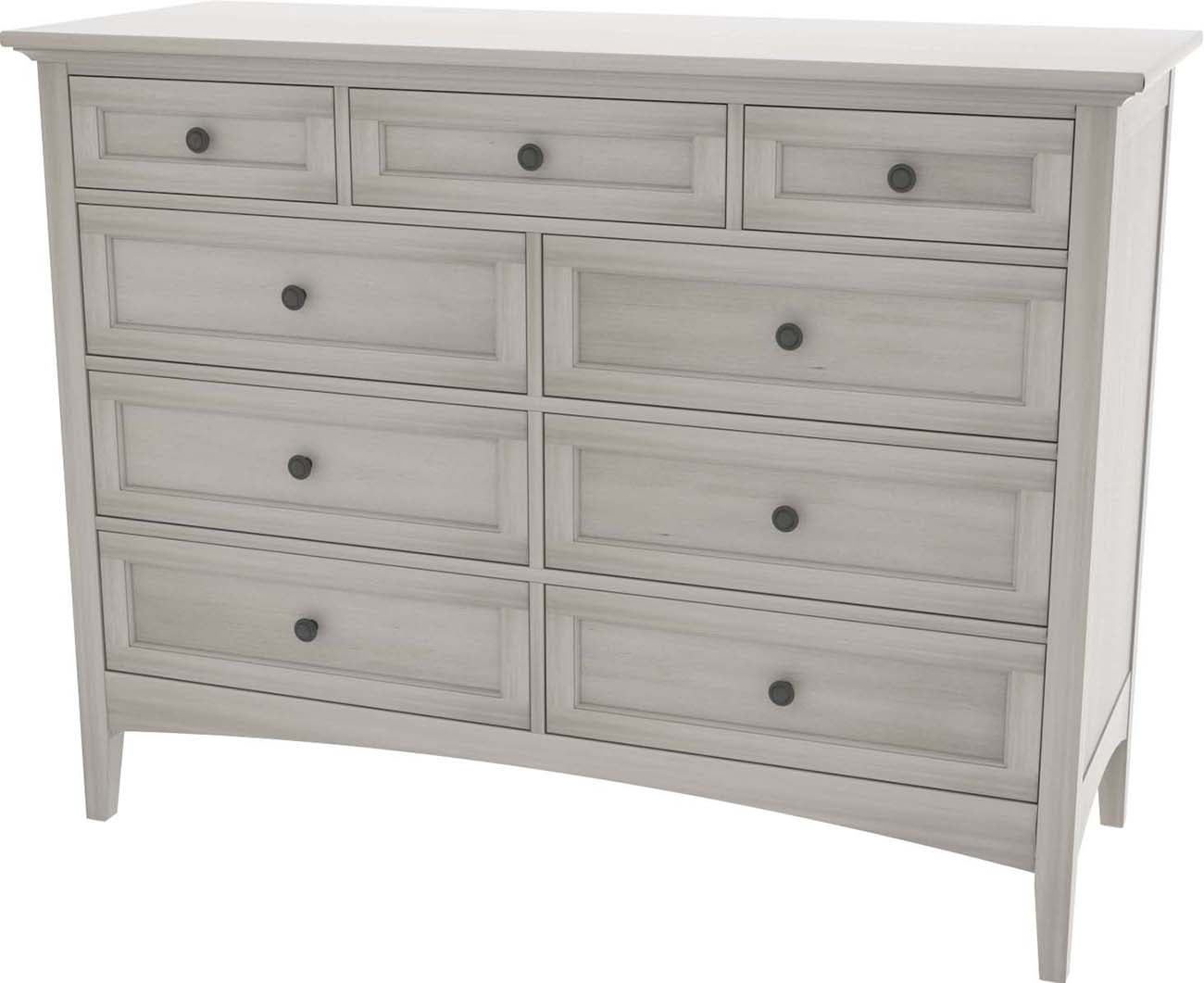 Revere 9-Drawer Dresser - Solid Wood Bedroom Chest of Drawers for Storage & Organization | Perfect for Master Bedroom, Guest Room, or Dorm