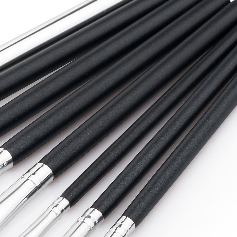 Premium 8-Piece Makeup Brush Set - Powder, Foundation, Eyeshadow, Eyeliner & Lip Brushes with Silver Handles | Professional Cosmetic Brush Kit for Flawless Makeup Application | Perfect for Daily Use, Travel & Makeup Artists