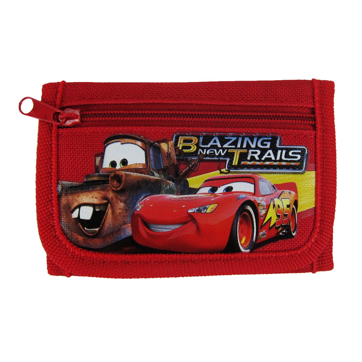 Disney Pixar Cars Tri-Fold Wallet - Lightning McQueen & Tow Mater | Officially Licensed | Perfect for Kids, Teens & Collectors | Great Gift for Birthday, Christmas & Everyday Use