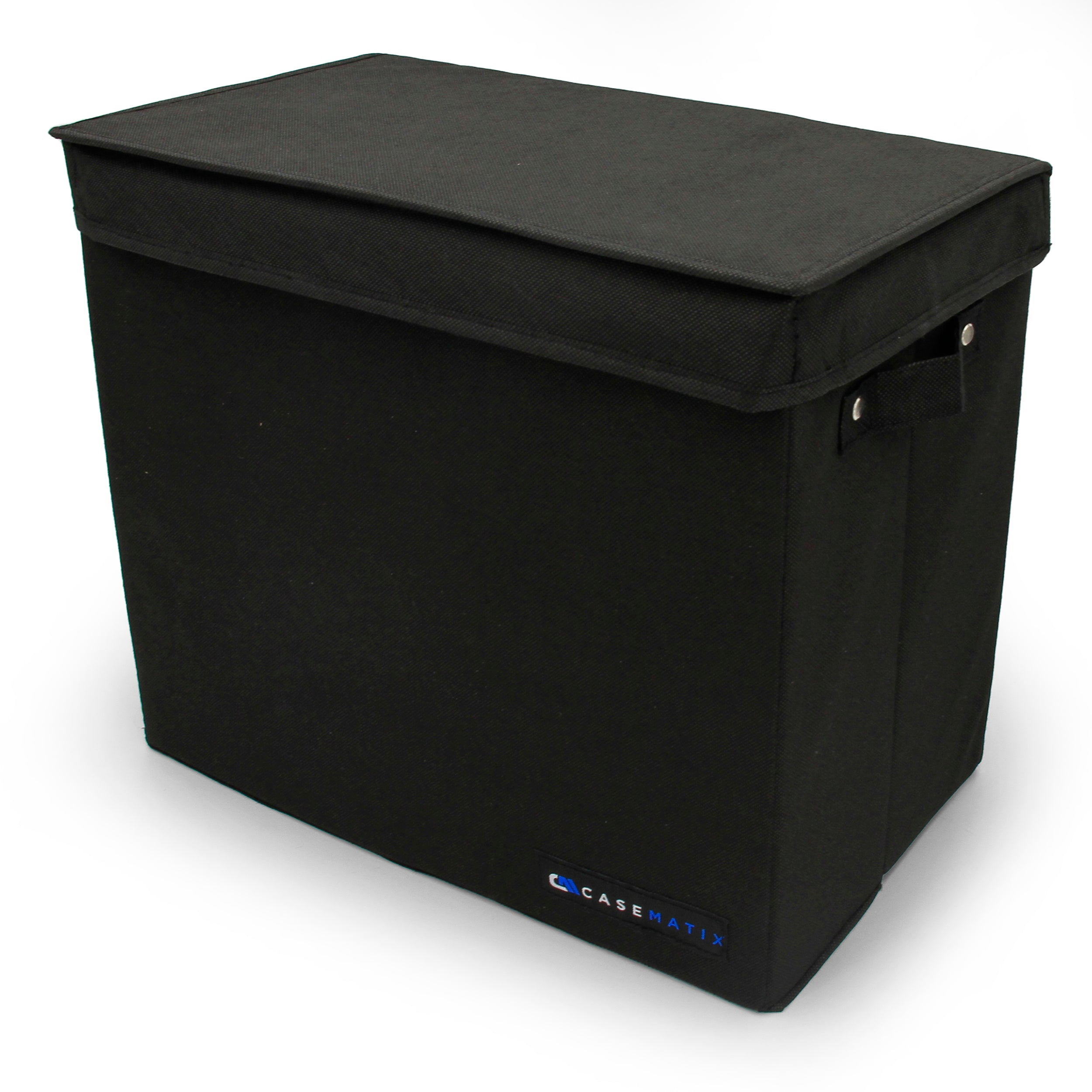 CASEMATIX Graded Comic Book Storage Case - Holds 28 CGC Graded Comics, Lightweight Comic Bin with 3 Partitions (2 Pack) - Perfect for Comic Collectors & Convention Storage