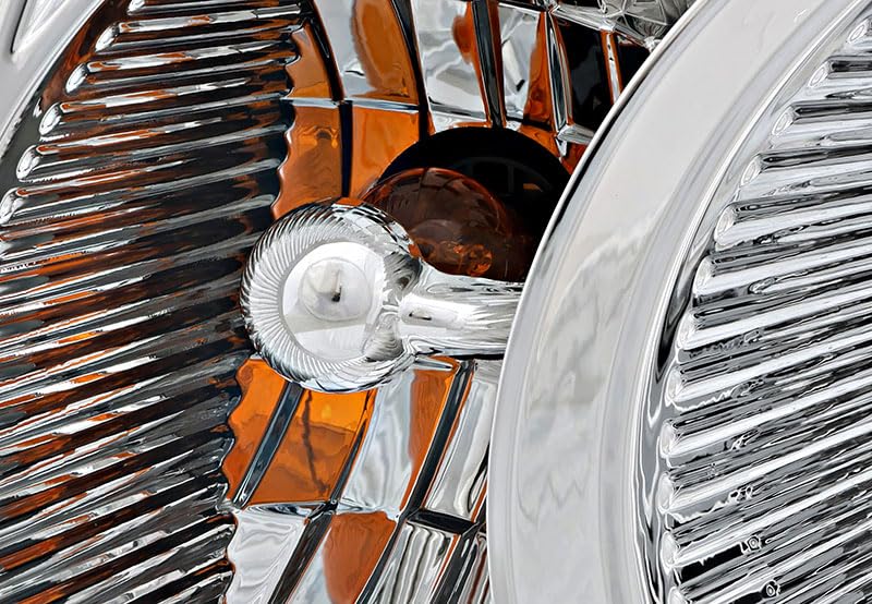 Dodge Durango Headlights Replacement Set - Compatible with 2007 2008 2009 Models - Halogen Driver & Passenger Side Lamps - Perfect for Night Driving & Foggy Conditions