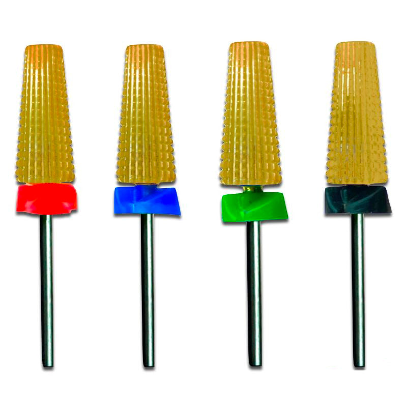 Cyclone Tungsten Carbide Nail Drill Bit Set - 5 in 1 Professional Manicure Pedicure Tools for Nail Art, Salon & Home Use - Durable & Precise Nail Care Accessories