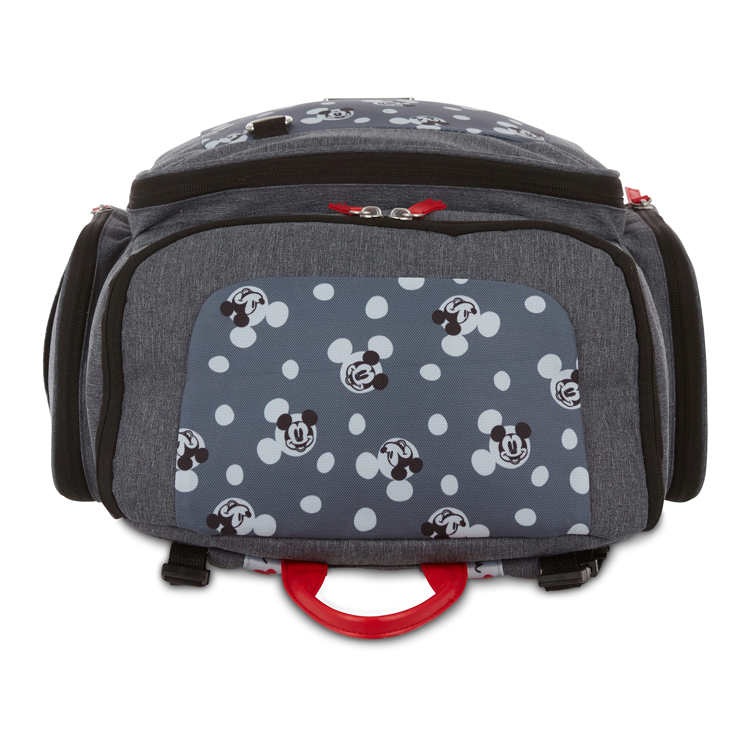 Disney Baby Diaper Bag Backpack - Large Insulated Tote with Changing Pad for Boys & Girls - Perfect for Travel, Daycare & Outings