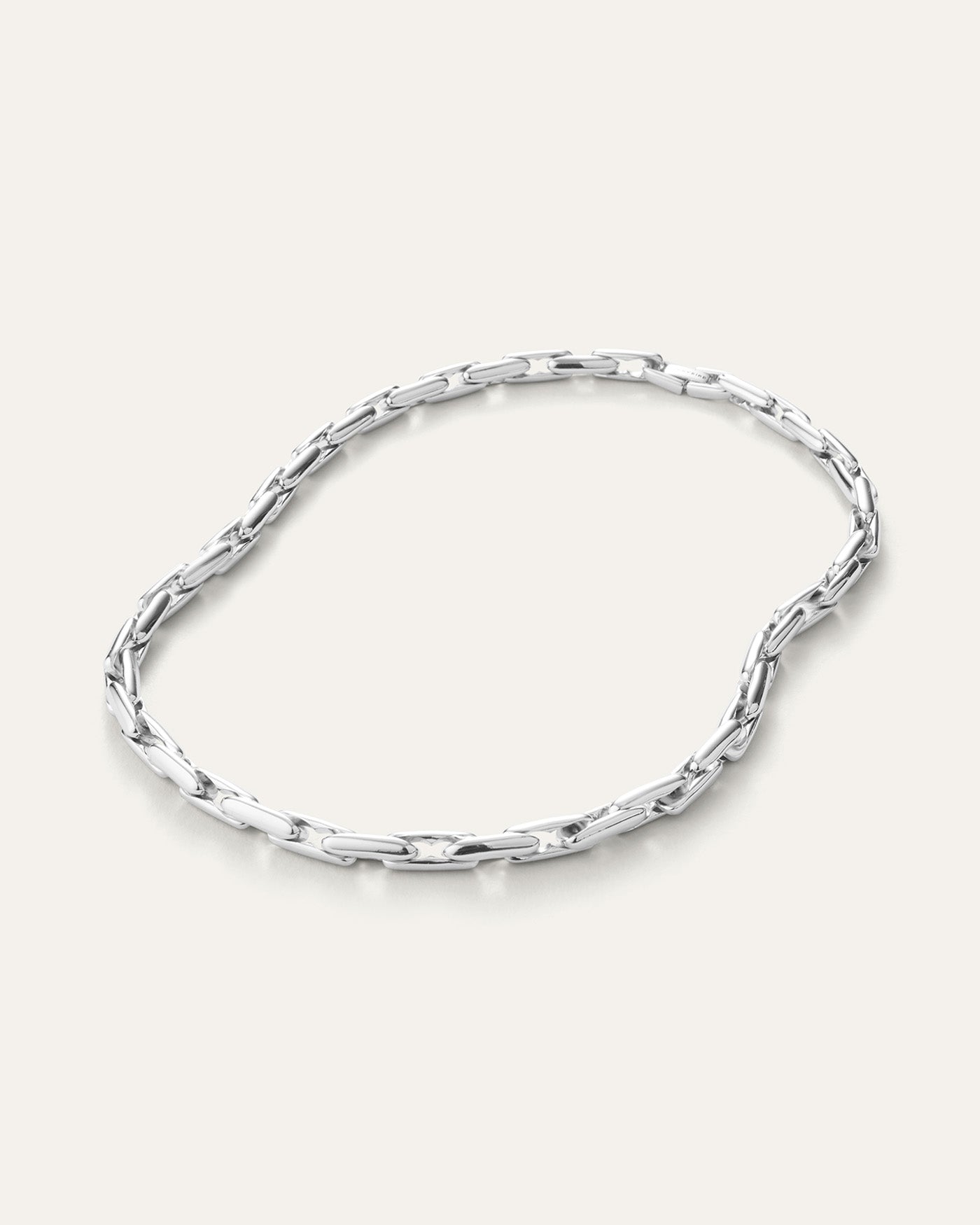 Alber Sterling Silver Chain Necklace for Women - Elegant Layering Piece for Everyday Wear & Special Occasions