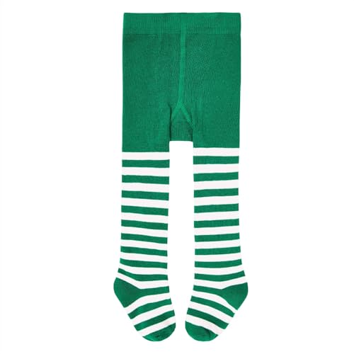 Green White Striped