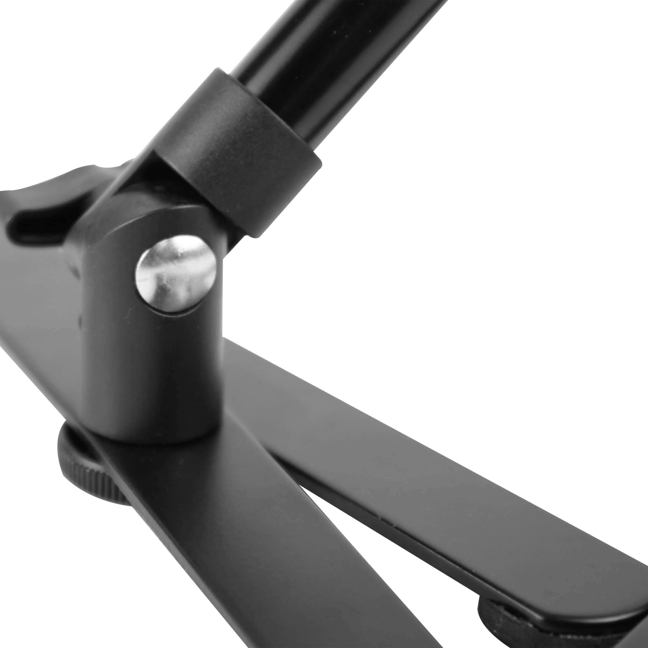 Adjustable Table Top Stand with Smart Tablet Bracket - Perfect for Home Office, Online Classes & Kitchen Recipe Viewing