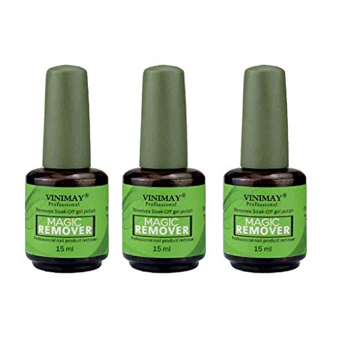 45ml Magic Gel Nail Polish Remover - Fast & Gentle Acrylic Gel Polish Cleaner with Degreaser for Salon & Home Use | Perfect for Manicures, Pedicures & DIY Nail Care