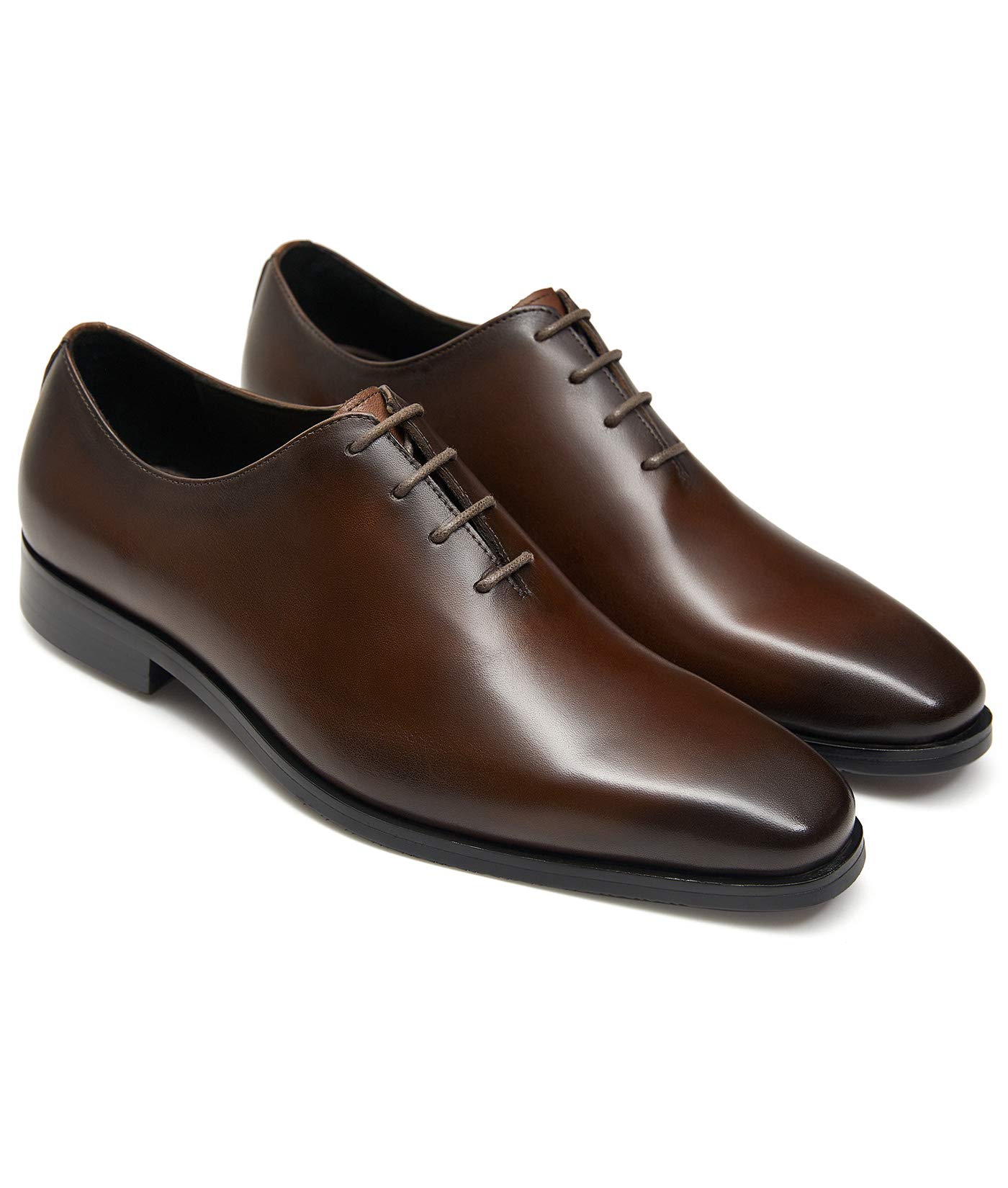 Premium Men's Oxford Dress Shoes - Genuine Leather Formal Shoes for Business, Weddings & Special Occasions