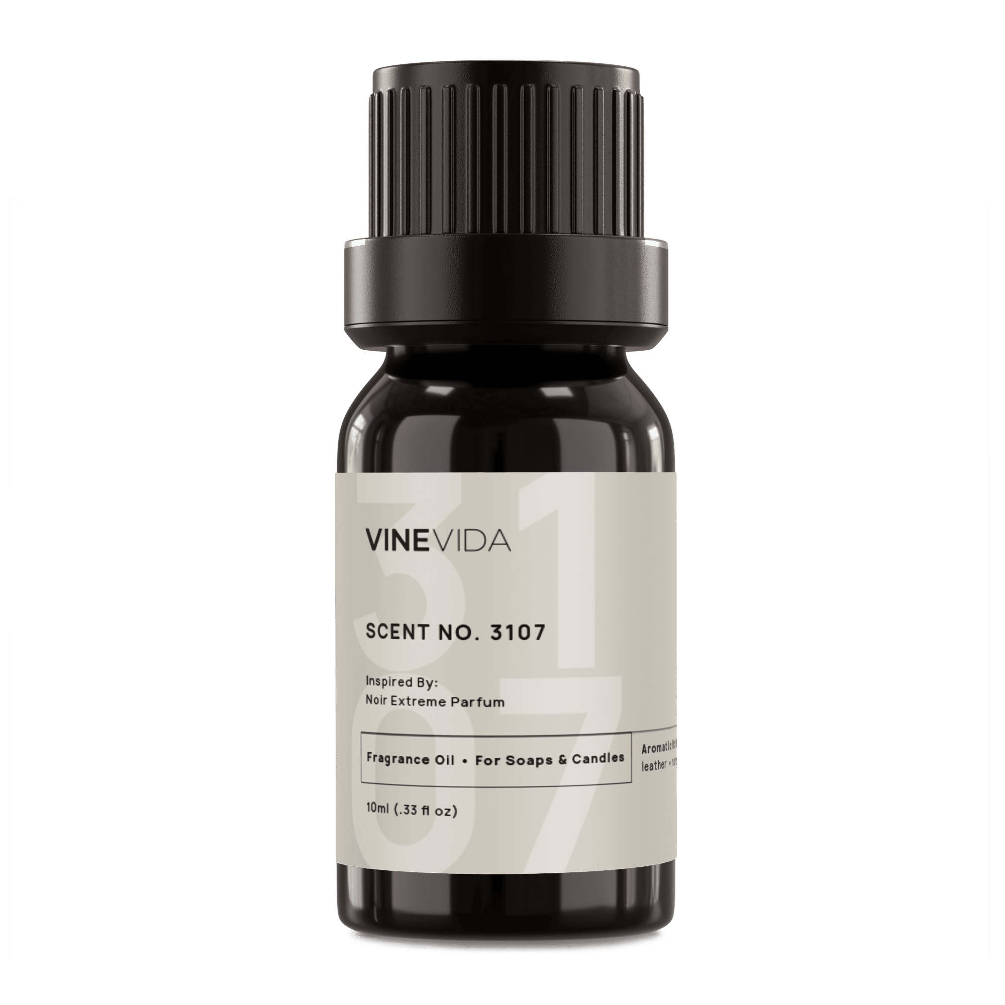 Premium 3107 Fragrance Oil for Soaps & Candles - Noir Extreme by Tom Ford Inspired Scent | Home Aromatherapy, DIY Candle Making, Bath & Body Products