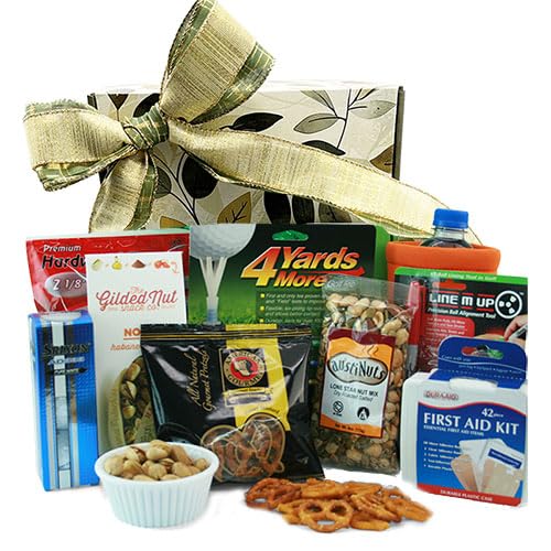 Premium Golf Gift Basket Set for Men - Best Golf Gifts for Dad, Husband, Birthday & Father's Day - Perfect for Golf Lovers & Tournament Players