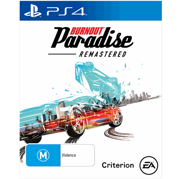 Burnout Paradise Remastered - PS4 Game for PlayStation 4 | Open-World Racing Action | Perfect for Racing Enthusiasts & Casual Gamers