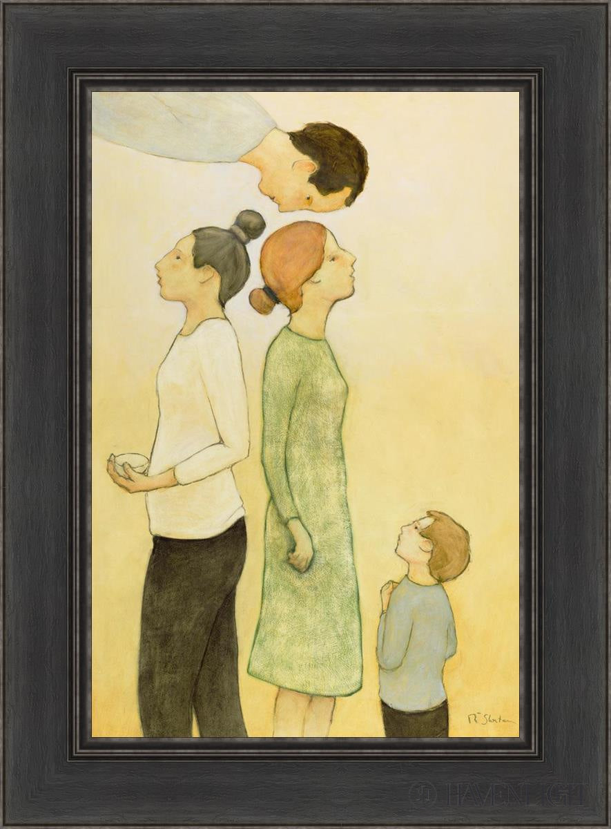 Duet Observed - Romantic Couple Painting by Rick Shorten | Perfect for Valentine's Day Gifts, Anniversary Presents & Home Decor