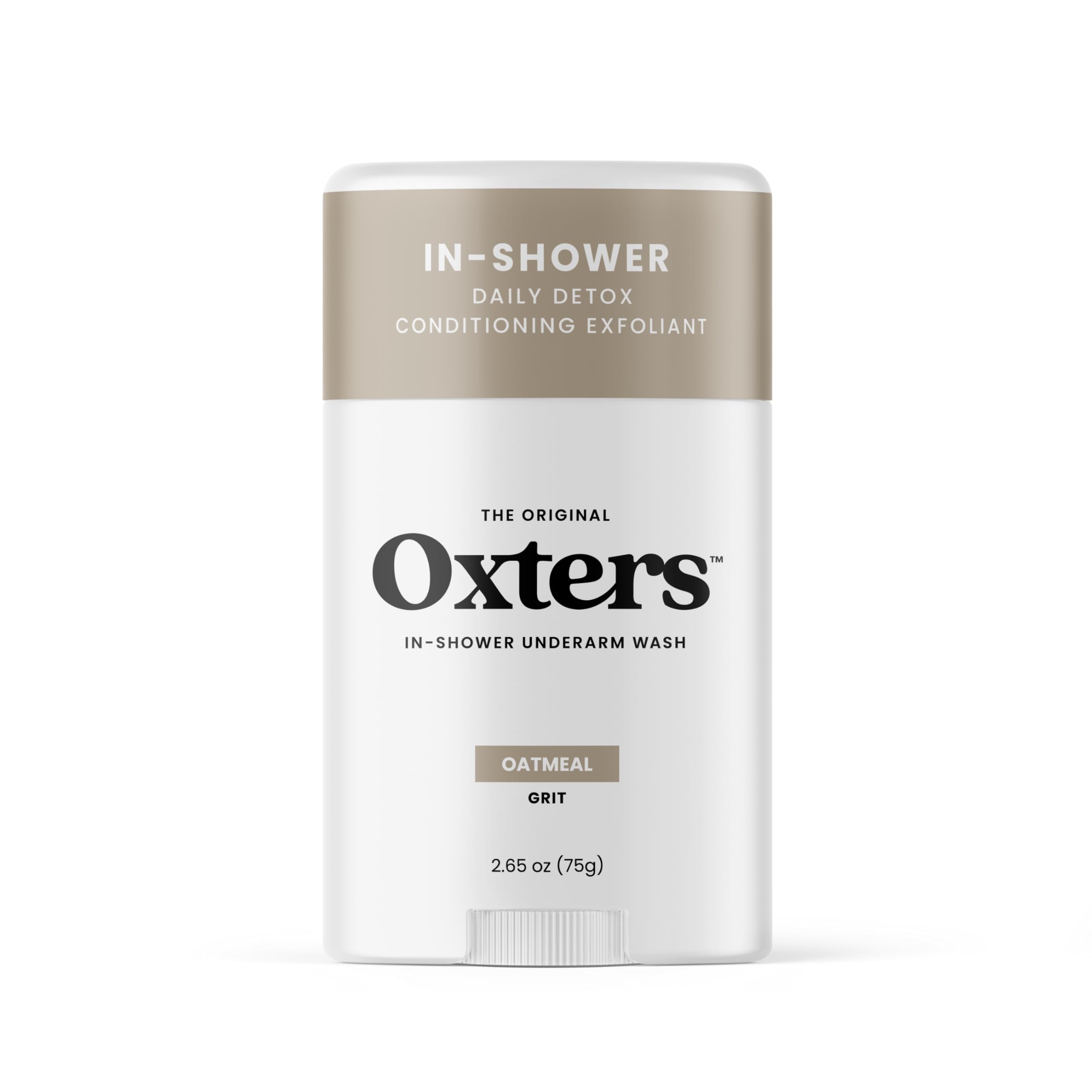 Natural In-Shower Underarm Wash for Women & Men with Oatmeal, Sea Salt, Coconut Oil & Honey - Gentle Exfoliating Body Scrub for Smooth Skin - Perfect for Daily Shower Routine & Post-Workout Refresh