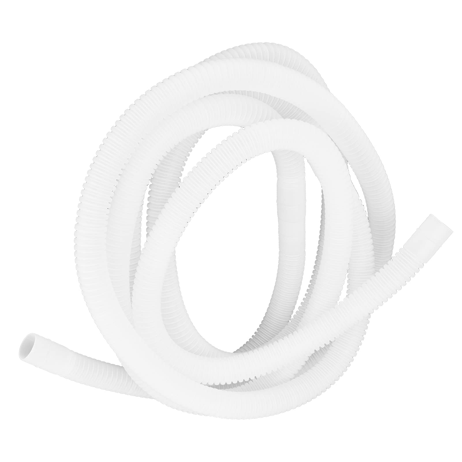Flexible Telescopic Air Conditioner Drain Pipe & Washing Machine Inlet Hose - Universal Fit for AC Units, Washers, Kitchen Sinks - Durable Leak-Proof Water Supply Solution for Home Laundry Room, Basement & RV Use