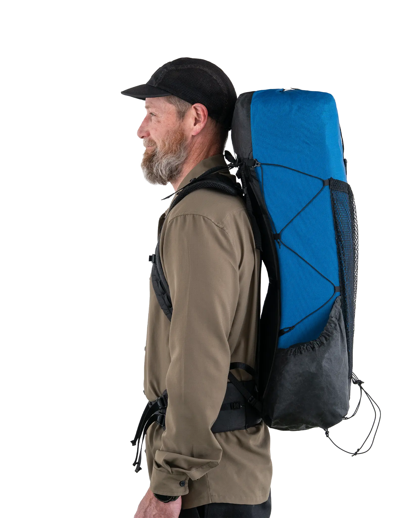 Arc Haul Ultra 50L Backpack - Lightweight Hiking Backpack for Men & Women, Waterproof Travel Backpack with Adjustable Straps - Perfect for Camping, Trekking and Outdoor Adventures