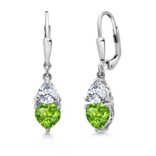 Peridot and Moissanite