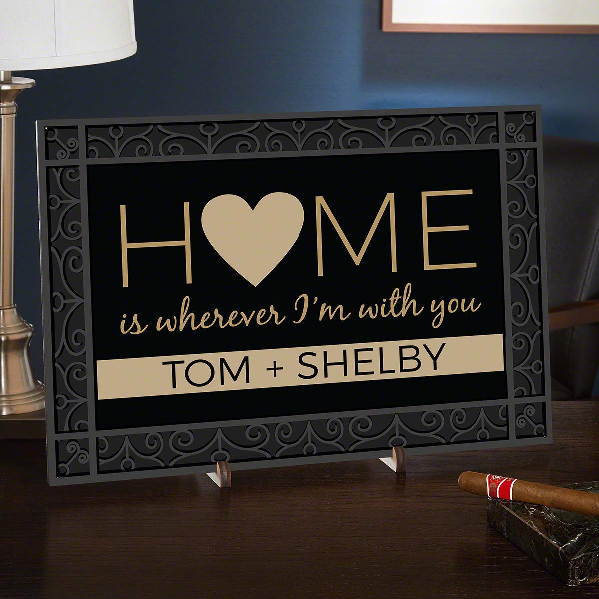 Personalized Home Decor Sign - Custom Wooden Wall Art for Living Room, Bedroom & Housewarming Gifts | Perfect for Farmhouse, Rustic & Cozy Home Decor