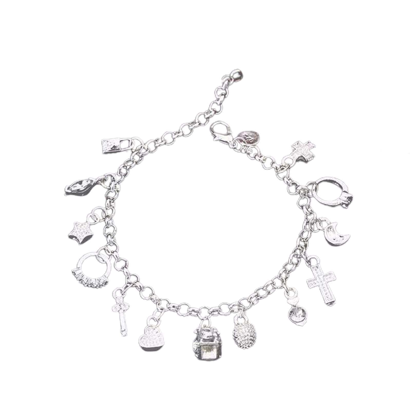 Women's Bohemian Charm Bracelet - 13 Themed Electroplated Jewelry for Long Lasting Wear | Perfect for Parties, Weddings & Everyday Fashion Accessories