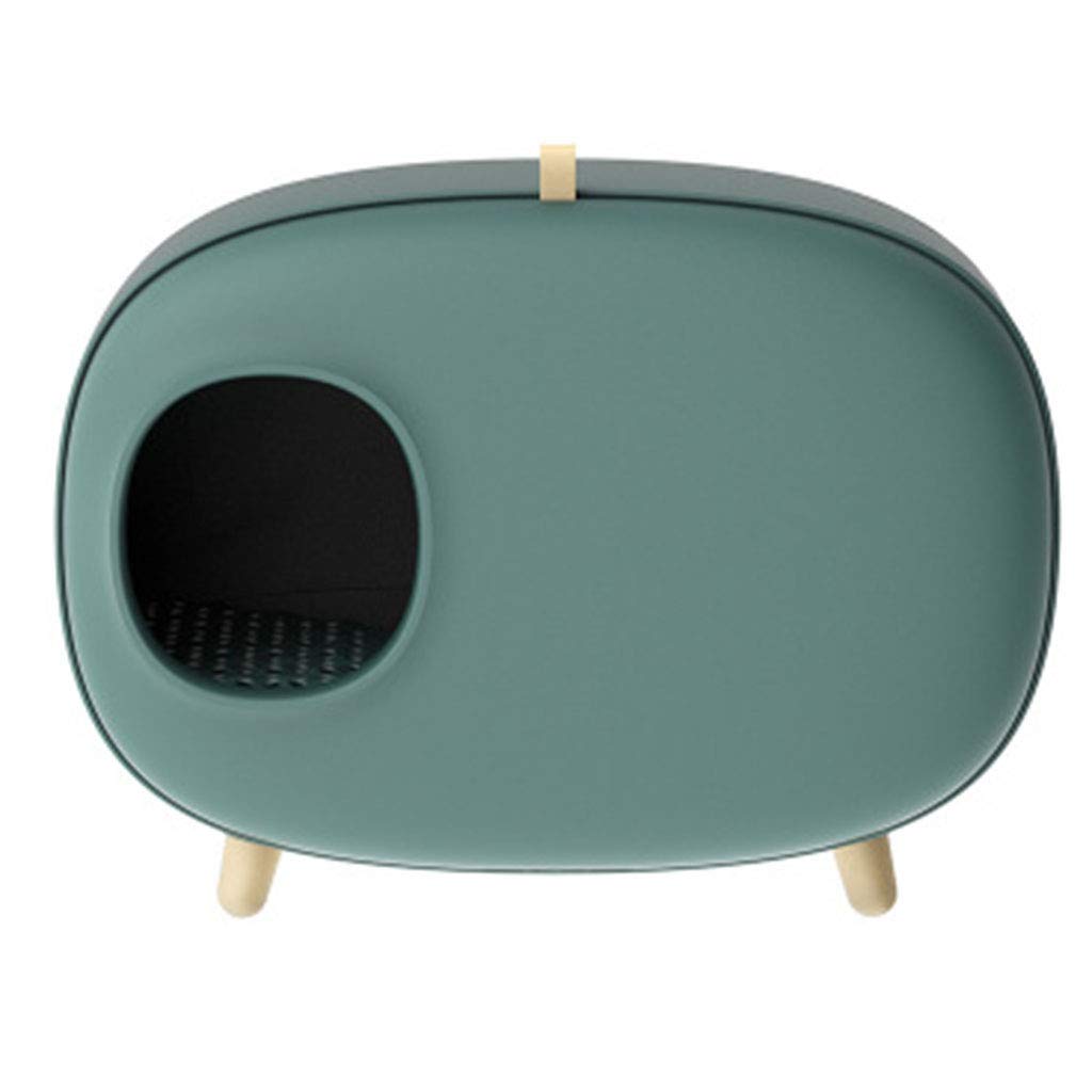 Enclosed Cat Litter Box with Odor Control | Automatic Self-Cleaning Litter Box | No Sand Leakage | Perfect for Small Spaces & Multi-Cat Homes