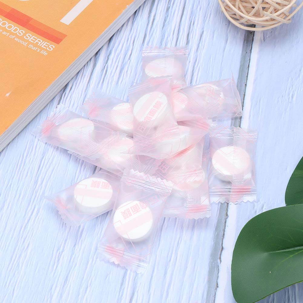50Pcs Compressed Face Mask Sheets - Disposable DIY Skin Care Facial Mask for Hydration & Nourishment (Use with Milk, Toner or Essence) | At-Home Spa, Travel & Daily Skincare Routine
