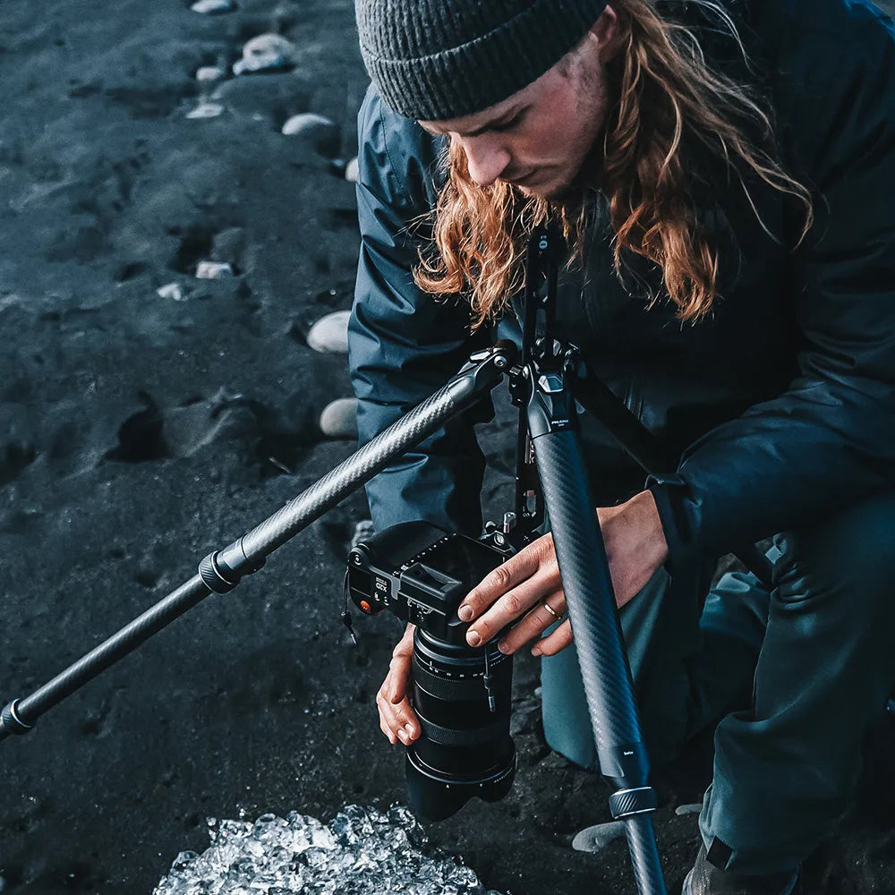 Ulanzi Falcam TreeRoot Quick Lock Travel Tripod R141K 320P - Compact Lightweight Aluminum Tripod for DSLR Camera, Smartphone & Action Cam - Perfect for Travel, Vlogging & Outdoor Photography