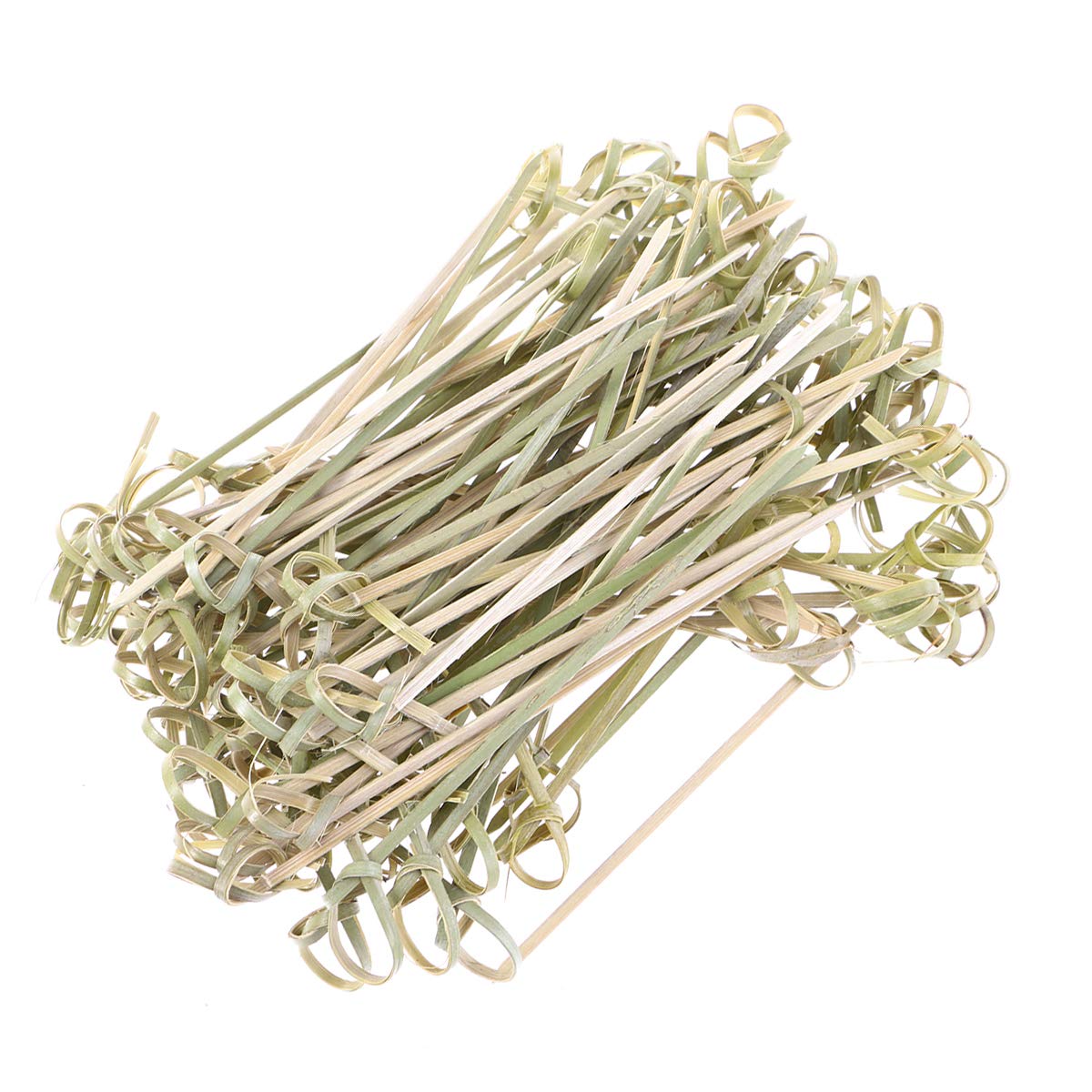300pcs Bamboo Food Sticks - Reusable Wooden Skewers for Fruit, Cocktails, Appetizers & Party Snacks - Eco-Friendly & Durable for Home, BBQ, Picnics & Catering