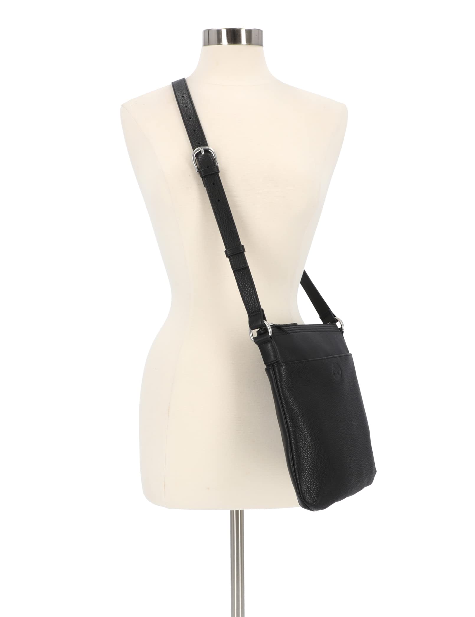 Timberland Genuine Leather Crossbody Bag for Women - Stylish Shoulder Purse for Everyday Use, Travel & Shopping