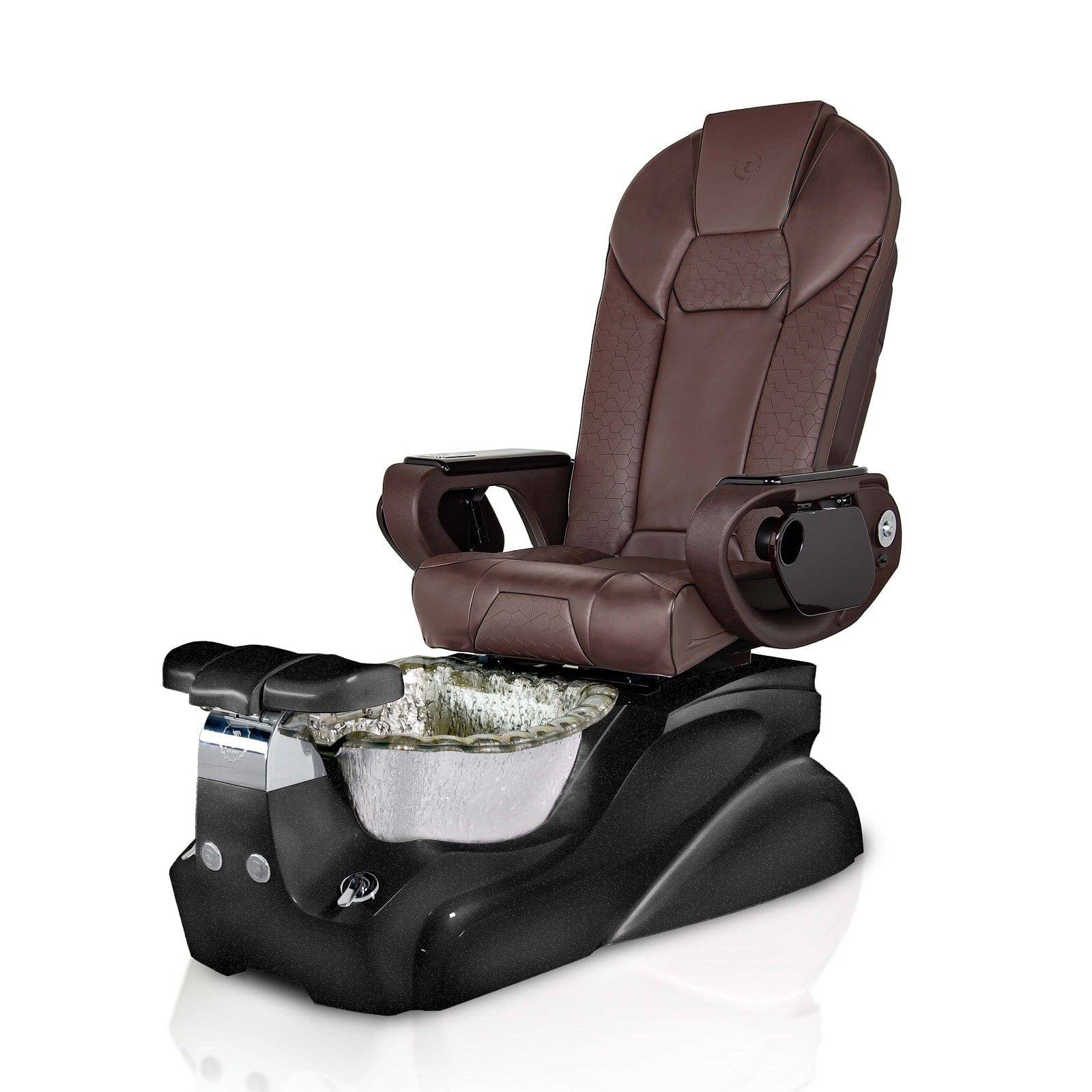 Professional T SPA Humvee Pedicure Spa Chair for Salons & Spas - Electric Massage Foot Bath with Heated Seat & Adjustable Backrest - Perfect for Pedicures, Manicures & Relaxation at Home or Salon
