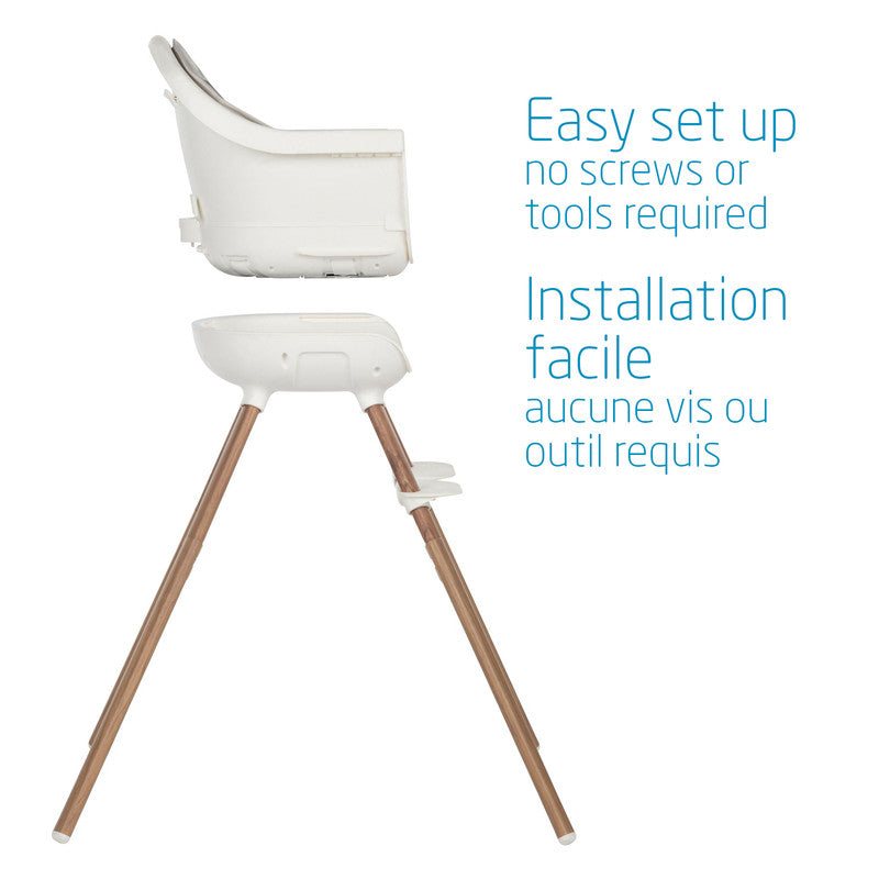 Maxi Cosi Minla High Chair for Babies & Toddlers - Adjustable, Portable, and Easy to Clean Infant Feeding Seat - Perfect for Home, Restaurant, and Travel Use