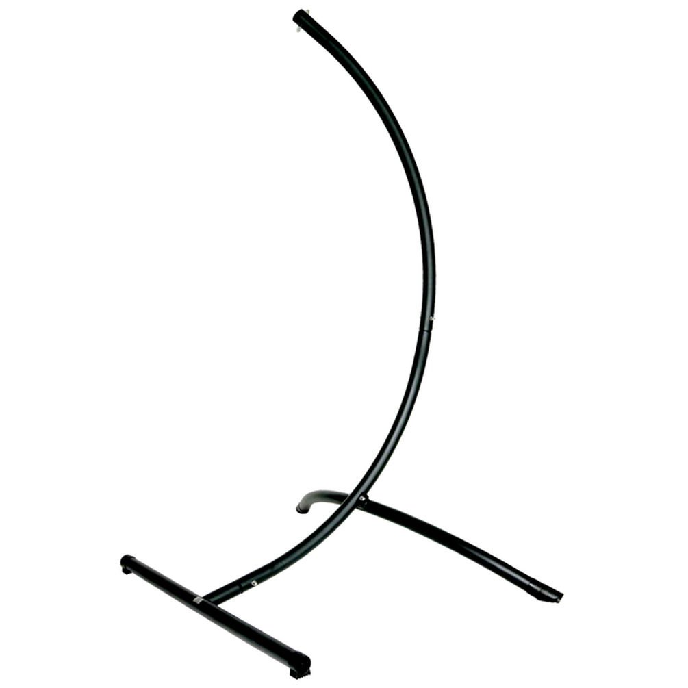 Hammaka Arc Stand - Heavy Duty Black Hanging Chair Stand for Indoor & Outdoor Use - Perfect for Patio, Garden, and Backyard Relaxation