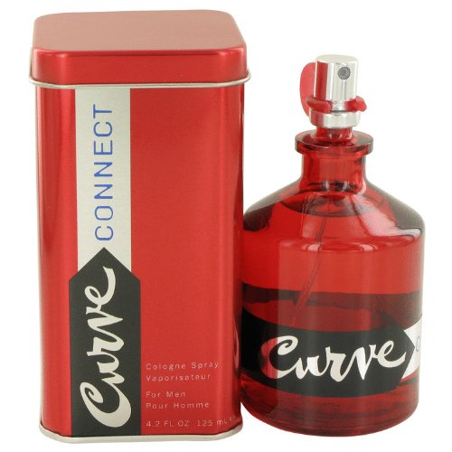 Liz Claiborne Curve Connect Cologne for Men - 4.2 oz Eau De Toilette Spray with Sweet Fragrance | Long Lasting Fresh Scent | Perfect for Date Night, Office & Everyday Wear