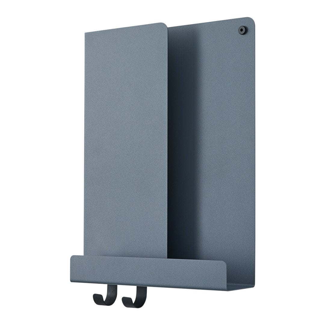 Muuto Johan Van Hengel Folded Shelves - Modern Wall Shelves for Living Room, Bedroom & Office Storage - Stylish Scandinavian Design for Home Decor