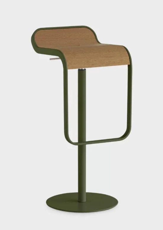 Outdoor LEM Stool ES81 by Lapalma - Modern Patio Furniture, Lightweight Aluminum Stool for Garden, Poolside & Outdoor Dining - Perfect for Backyard, Terrace & Camping