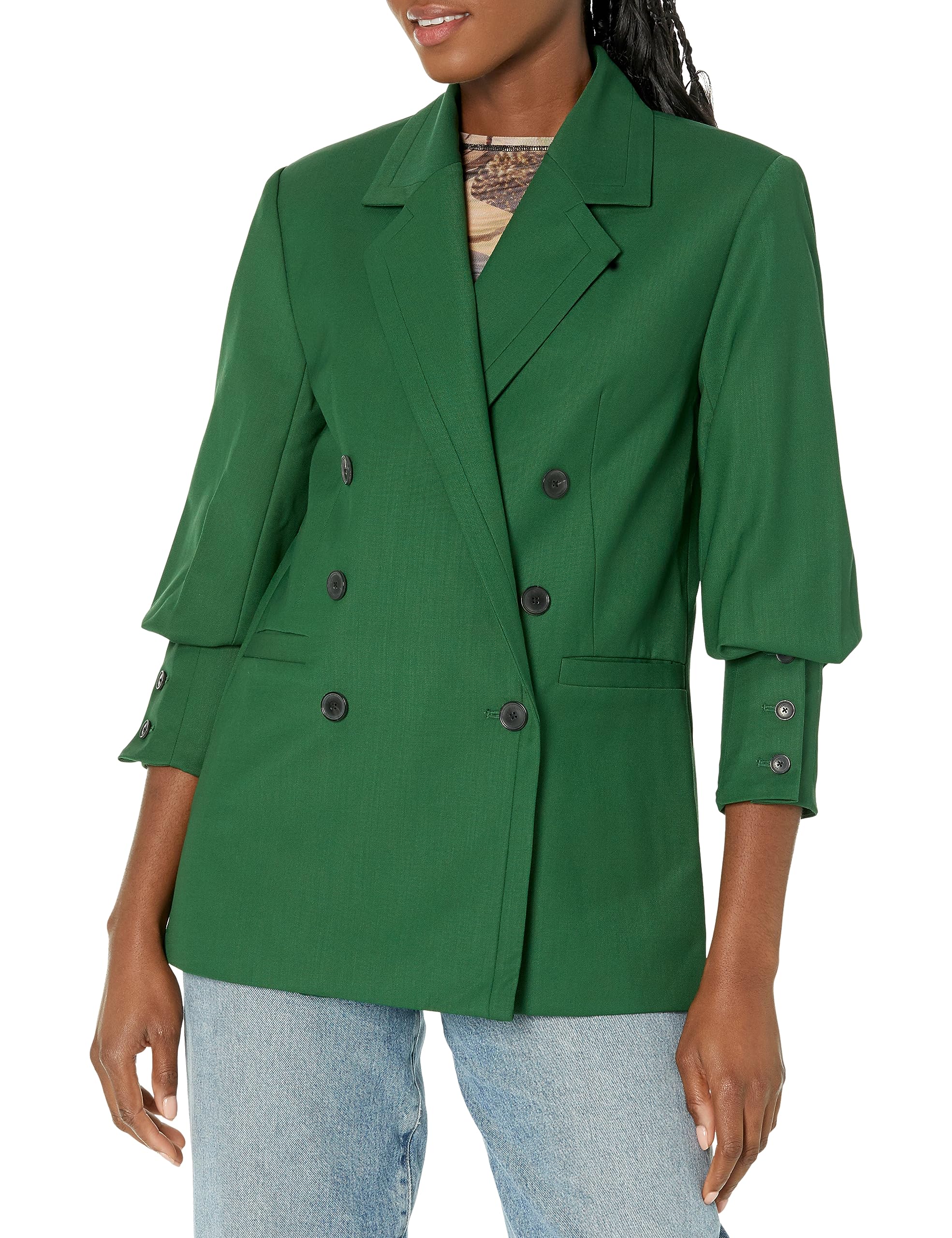 Women's Xia Blazer in Eden - Stylish Workwear Blazer for Office & Business Meetings | Professional Women's Jacket for Formal Occasions & Corporate Events