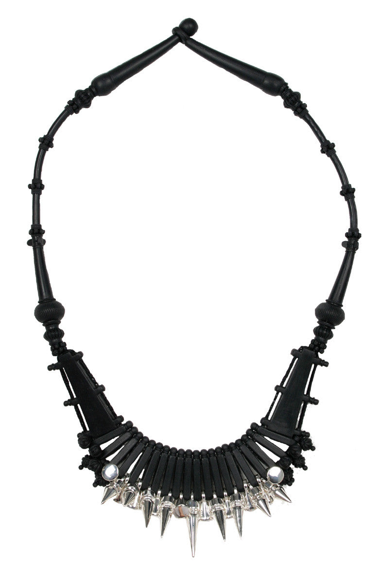 Handmade Ethnic Black Beaded Necklace for Women - Boho Chic Jewelry for Parties, Weddings & Everyday Wear