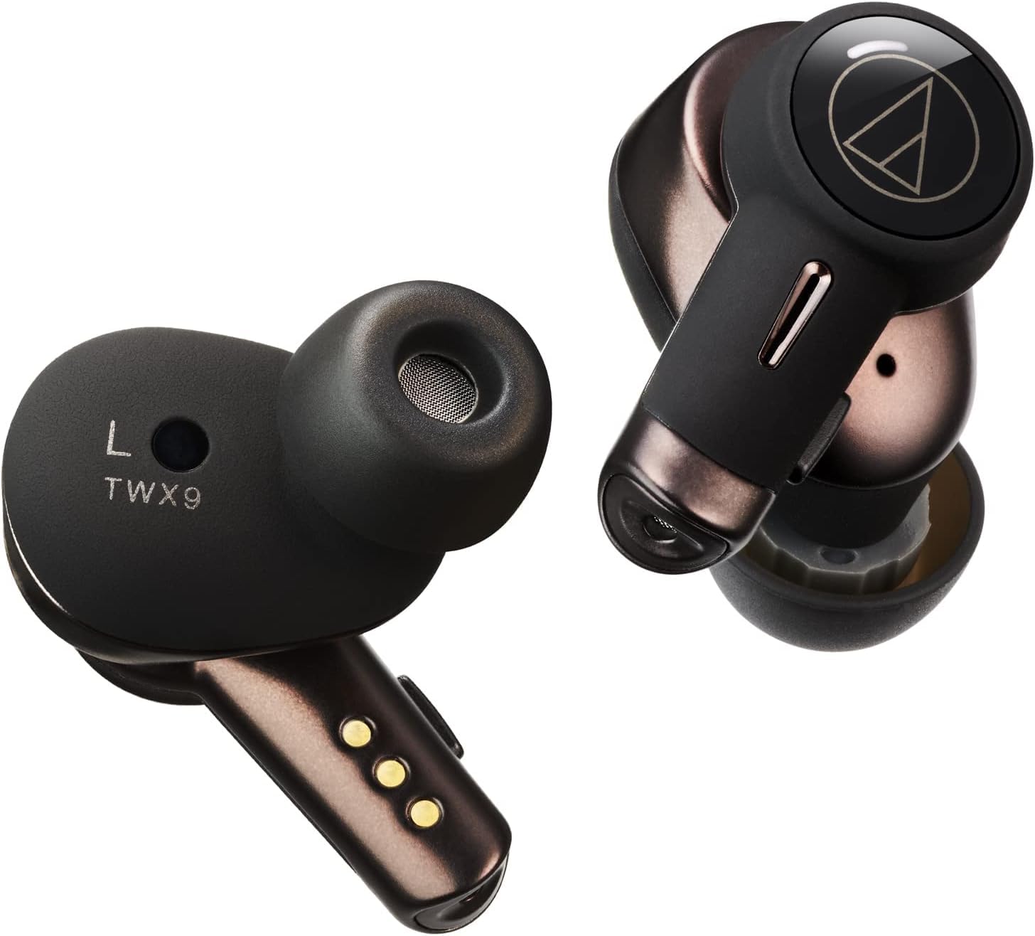 Audio-Technica TWX9 True Wireless Earbuds - Bluetooth 5.2, 24H Playtime, IPX4 Waterproof, Noise Cancelling, HD Sound - Perfect for Gym, Running & Commuting (Black)