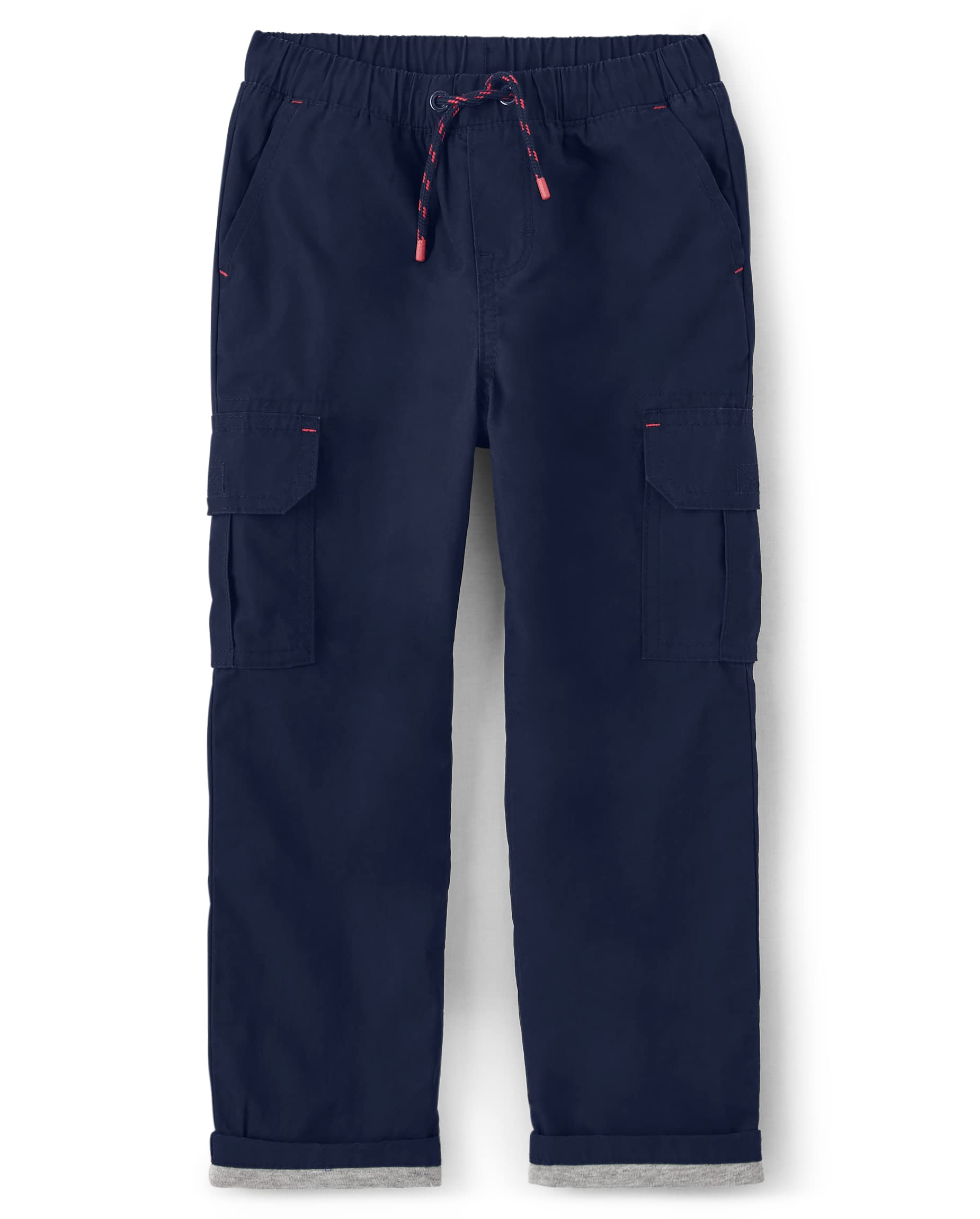 Gymboree Boys' Lined Cargo Pants - Comfortable for Toddler Play & Outdoor