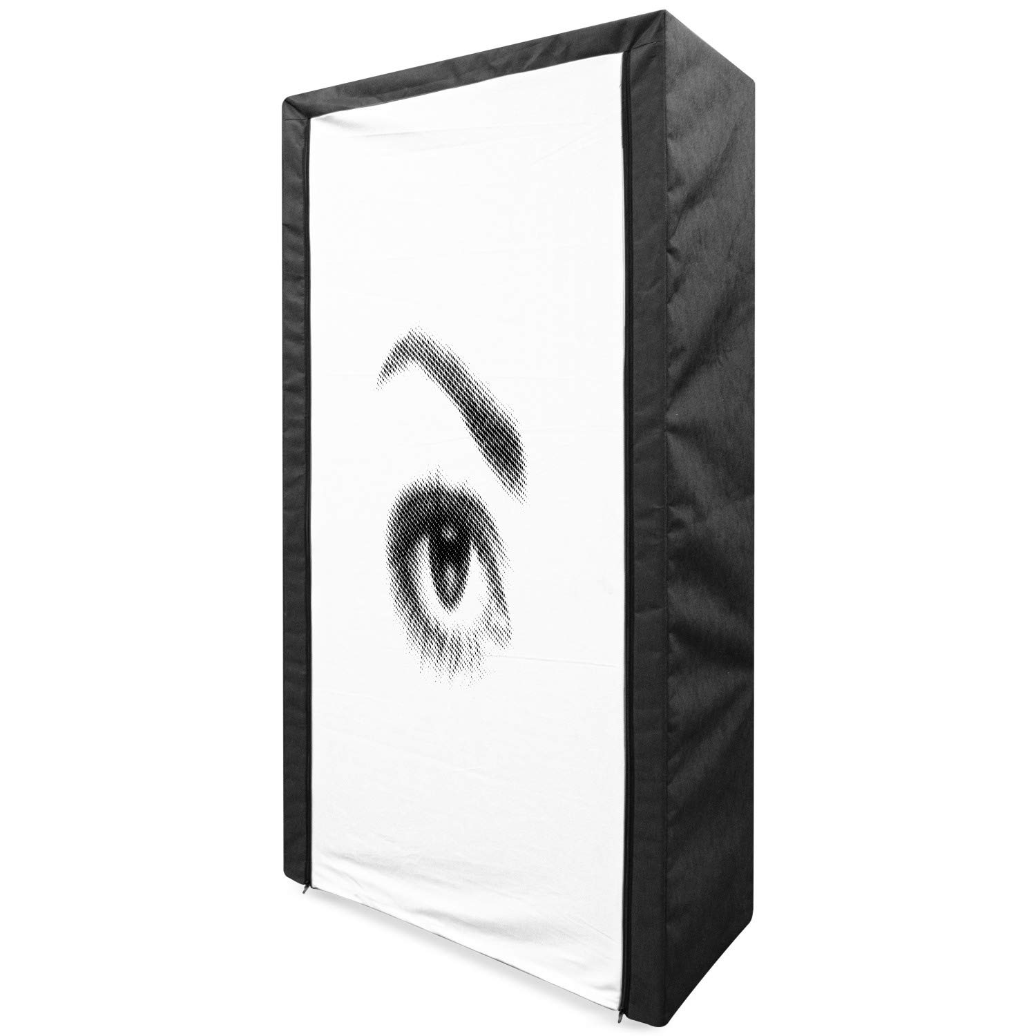 Ambesonne 3D Eyelash Print Fabric Wardrobe - 33.5