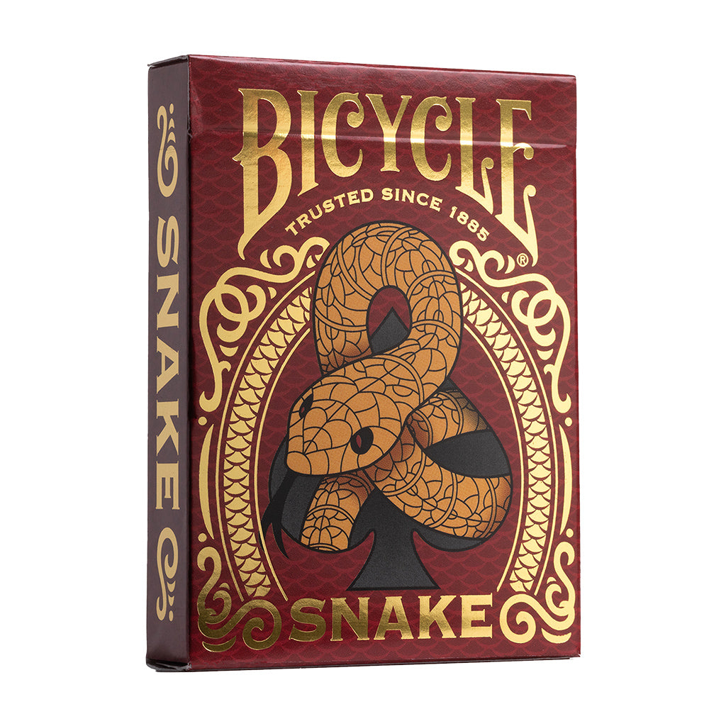 Bicycle Playing Cards: Year of the Snake Limited Edition - Premium Poker Cards for Magic Tricks, Card Games & Collectors (Ideal for Poker Nights, Birthday Gifts & Chinese New Year Celebrations)