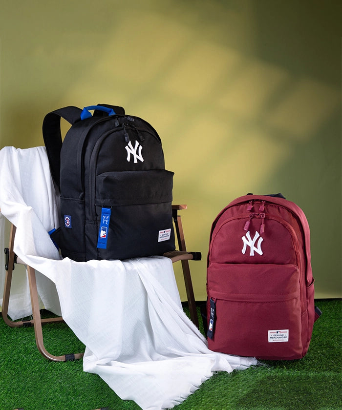 MLB New York Yankees Official Laptop Backpack 15.6 Inch - Stylish College School Bag for Men & Women - Perfect for Work, Travel & Sports Fans