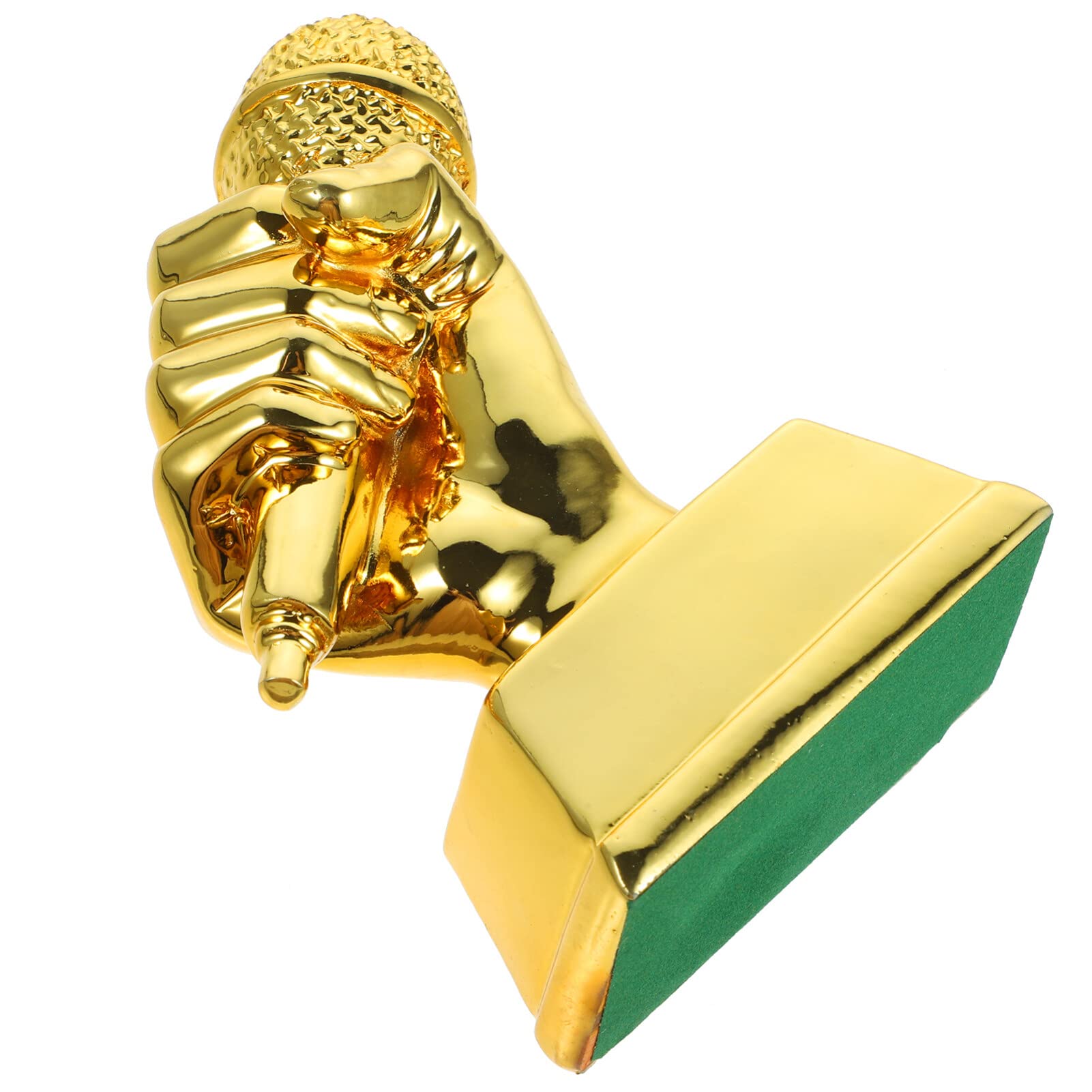 Happyyami Golden Singing Competition Trophy with Small Microphone - Award Cup for Music Contests, Karaoke Events & Talent Shows - Perfect for Winners, Performers & Singers