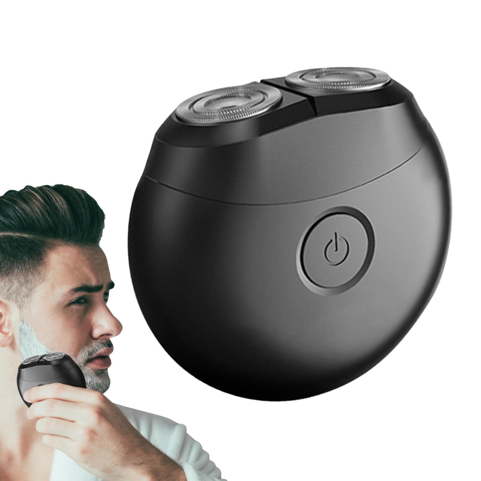 Portable Electric Shaver for Men - USB Rechargeable Travel Shaver with Precision Trimmer, Washable Foil Shaver & Hair Trimmer | Perfect for Home, Office & Travel Grooming | Aoren