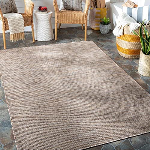 Mark&Day 8x10 Modern Taupe Indoor/Outdoor Area Rug - Soft Beige Carpet for Living Room, Bedroom, Kitchen - Durable & Stylish Home Decor (7'8