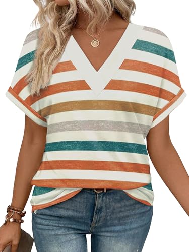 2-striped - Orange