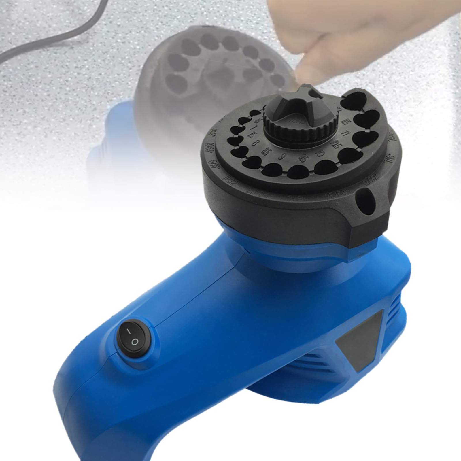 Premium Drill Bit Sharpener for Twist & All Bits (3-12mm) - High-Speed Grinder Tool for Sharpening Dull Drill Bits - Perfect for DIY Projects, Woodworking & Metalworking