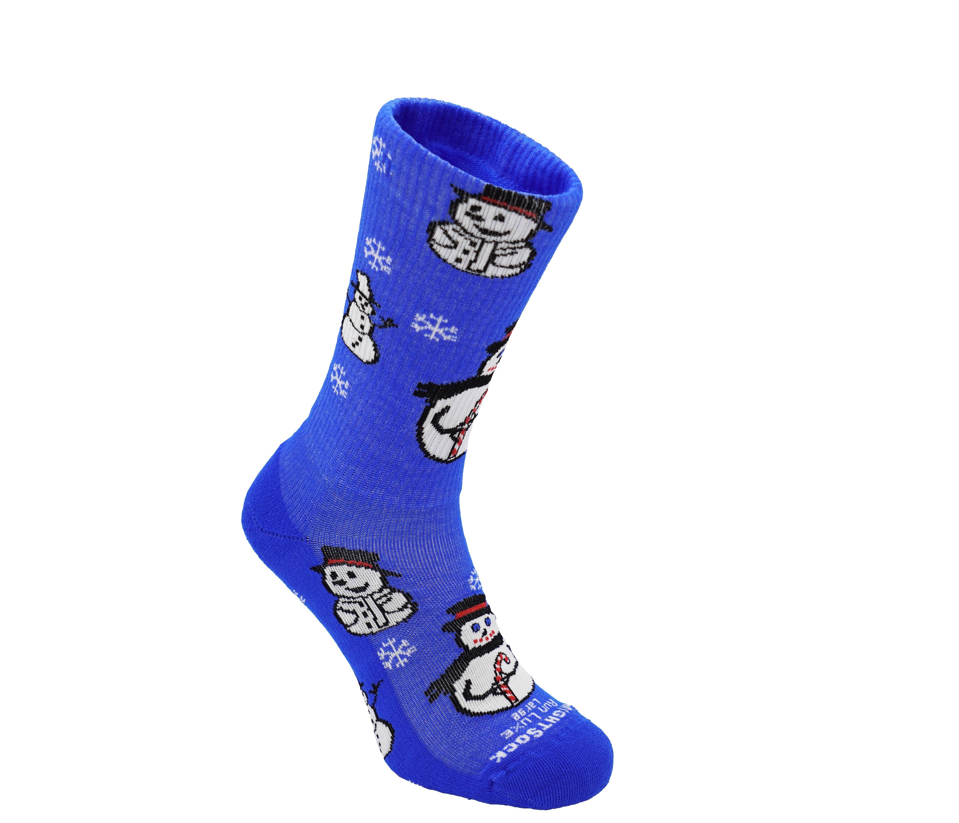 Blue Snowman