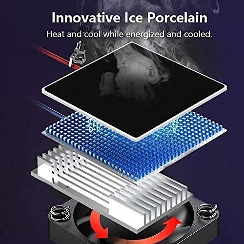Semiconductor Phone Cooler - 3-Second Rapid Cooling Fan for Gaming & Live Streaming - Black | Perfect for Mobile Gamers & Video Watchers