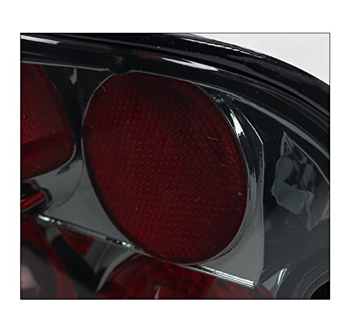 Smoked Tail Brake Lights Rear Lamps for 2001-2004 Toyota Tacoma Pickup Truck - Durable Replacement LED Lights for Night Driving & Enhanced Safety